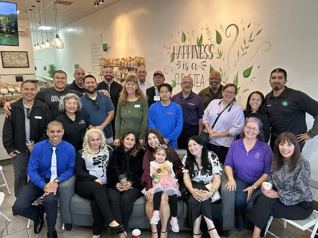 The Zen’s Tea House community at a networking event